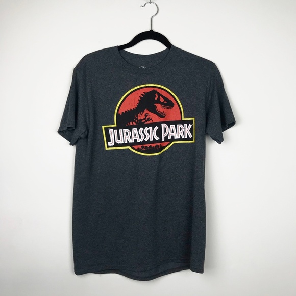 Jurassic Park Tops - Jurassic Park Short Sleeve Soft Graphic Tee M